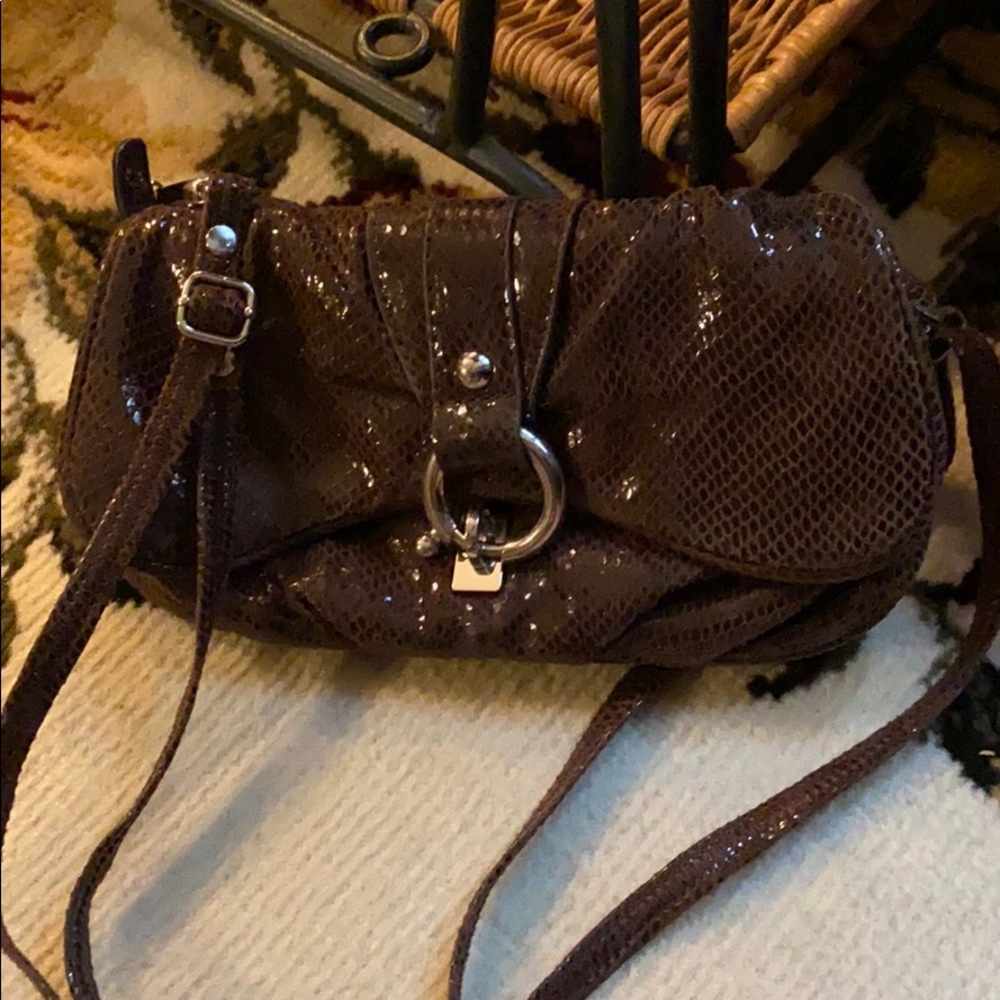 Vintage Big Buddha Bag w Silver Hardware